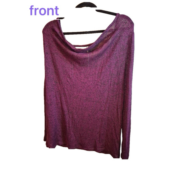 EUC ✨DIVIDED by H&M  purple Knit Sweater - size XL - Picture 1 of 5